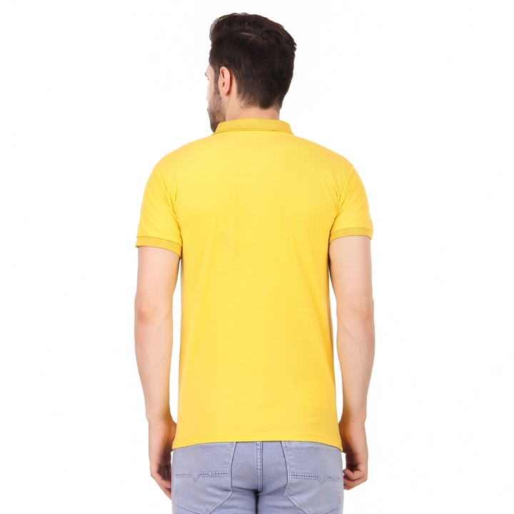 Polo T Shirt For Men Yellow uploaded by Urban Rod on 5/14/2023