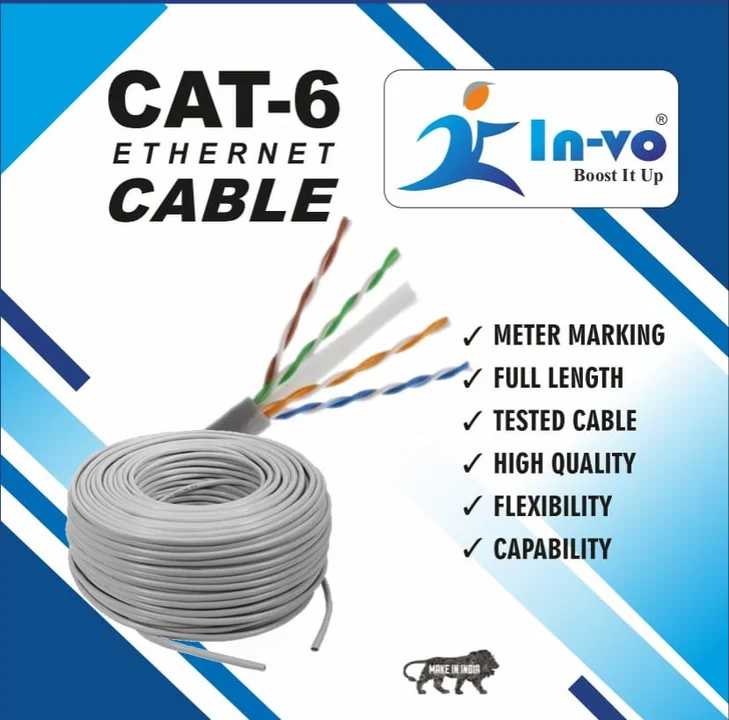 Cat 6 cable 305 mtr uploaded by Invo computer on 5/14/2023