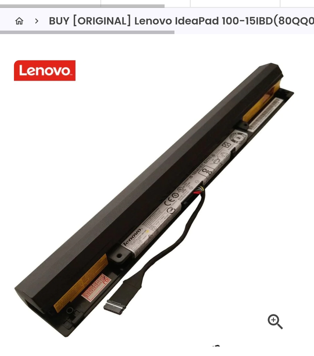 Lenovo battery -100-15IBD / 100-14IBD / 300-15ISK /300-15IBR uploaded by Samrat technologies on 5/30/2024
