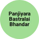Business logo of Panjiyara Bastralai Bhandar