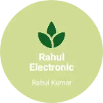 Business logo of Rahul electronic & electric