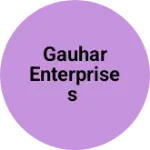 Business logo of Gauhar enterprises