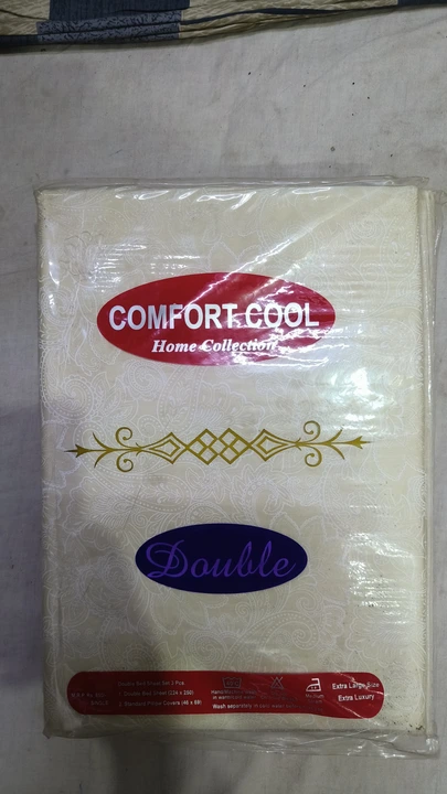 Comfort Cool Double Bedsheet uploaded by Harmilap Textiles on 5/31/2024