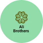 Business logo of Ali brothers