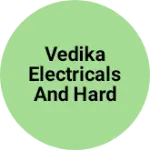 Business logo of Vedika electricals and hard ware