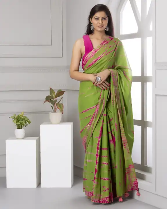 Cotton saree  uploaded by Bagru fab work on 5/15/2023