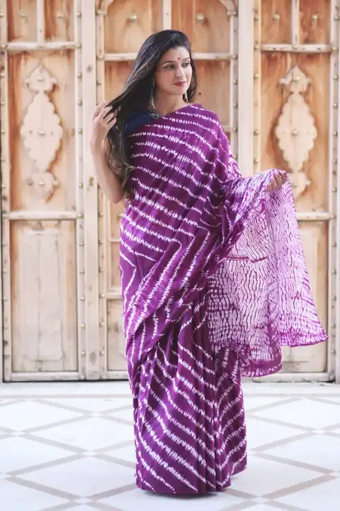 Cotton saree  uploaded by Bagru fab work on 5/15/2023