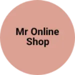 Business logo of MR online shop