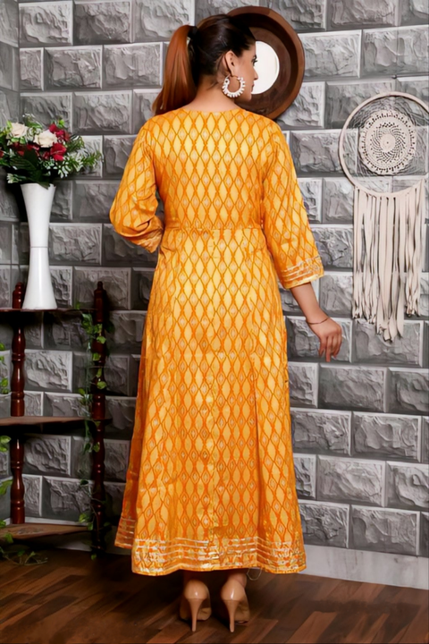 Designer Gown style kurti at Rs.0/Catalogue in surat offer by Wardrobe Villa