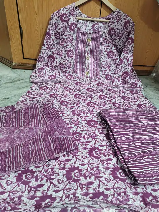Kurti pant dupatta plus size uploaded by Ruhi Collection  on 5/15/2023
