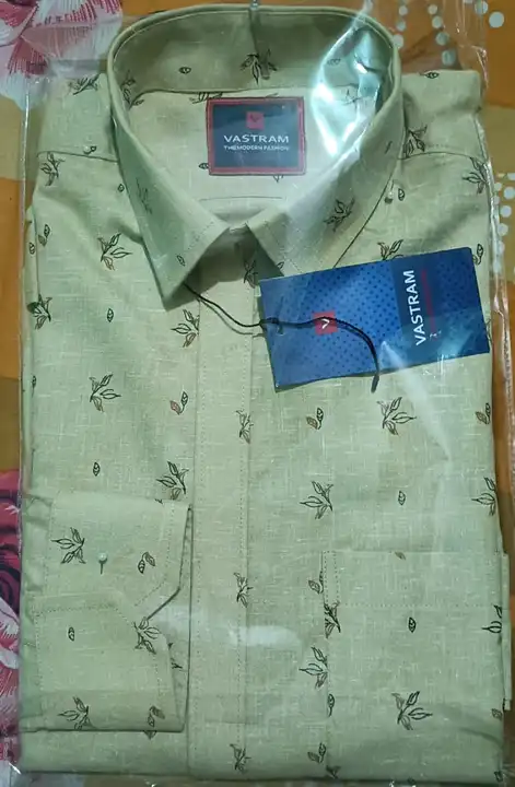 Men's cotton shirt uploaded by Vastram on 5/15/2023