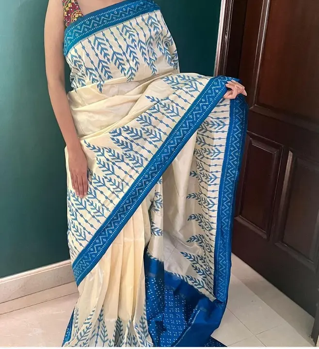 Pochampally ikkath silk sarees uploaded by business on 5/15/2023