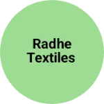 Business logo of Radhe textiles