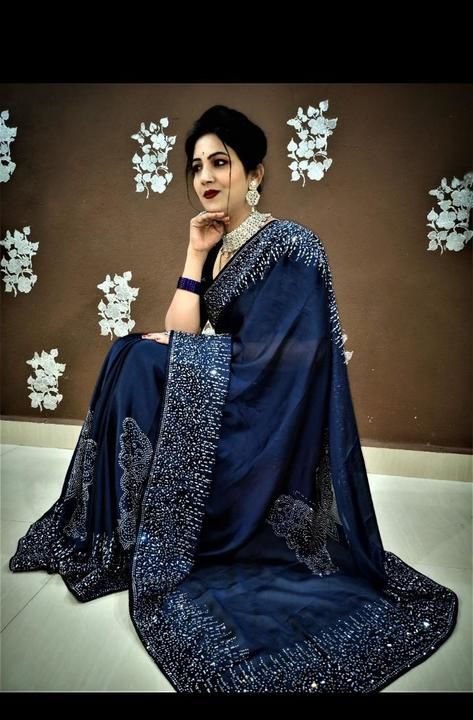 Butterfly 🦋 Saree uploaded by Surat Saree on 3/9/2021