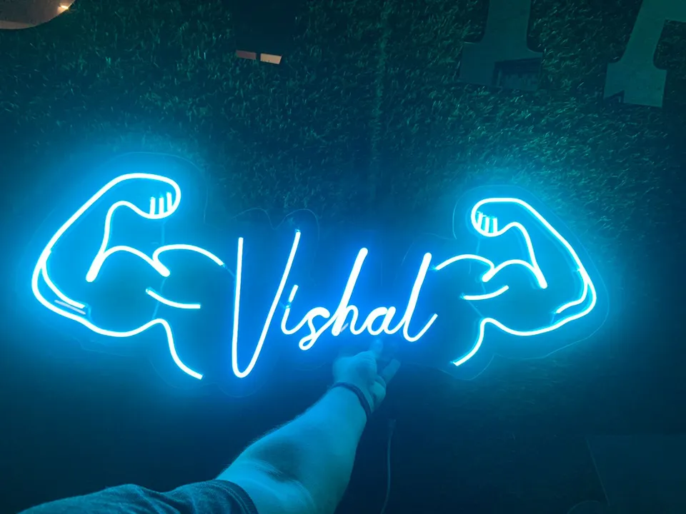 Gym Neon Sign For Occasions Or Decoration  uploaded by Shyam enterprises on 5/15/2023