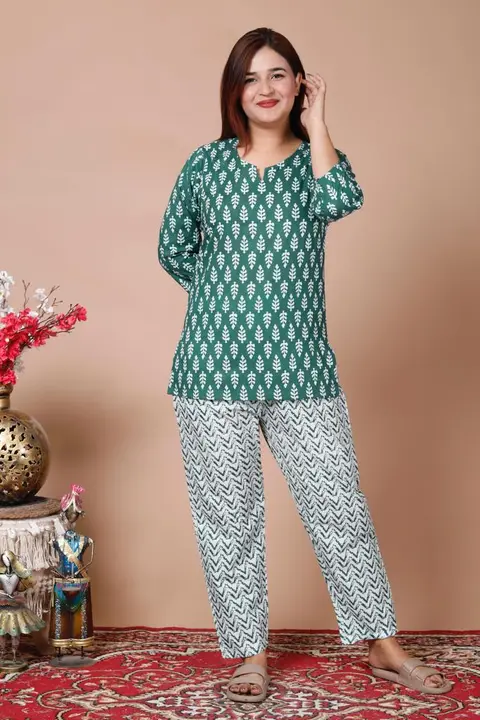 *Premium New Cord Set Launch*

💃 *Now ready for cotton 60-60 print kurti with pants In very fine Qu uploaded by Mahipal Singh on 5/15/2023