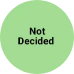Business logo of Not decided