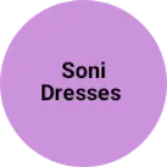Business logo of Soni dresses