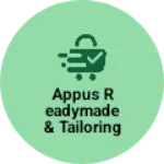 Business logo of Appus readymade & tailoring shop