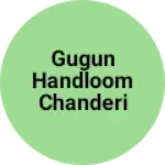 Business logo of Gugun handloom chanderi