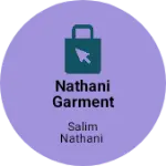 Business logo of Nathani garment