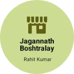 Business logo of Jagannath boshtralaya