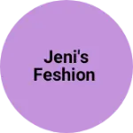 Business logo of Jeni's feshion