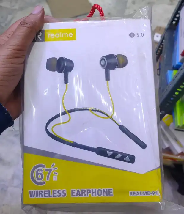 Realme wireless neckband  uploaded by business on 5/15/2023