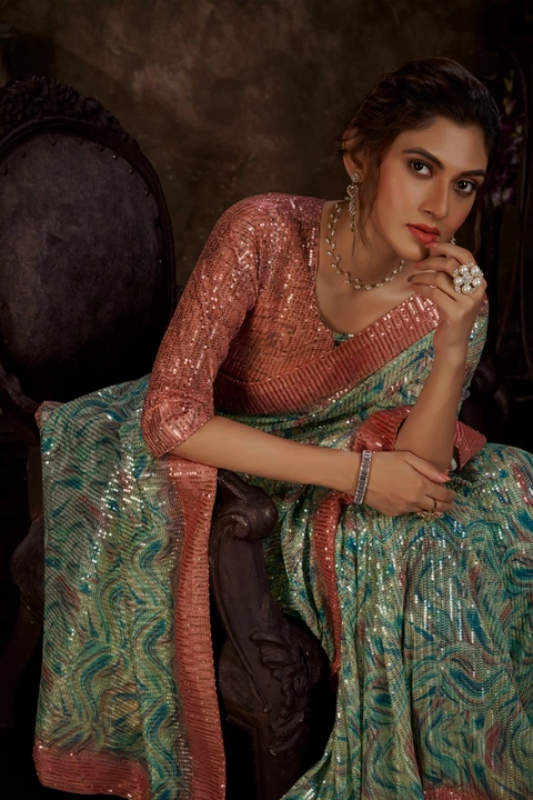 Saree uploaded by Taha fashion online store on 5/15/2023