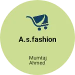 Business logo of A.S.fashion