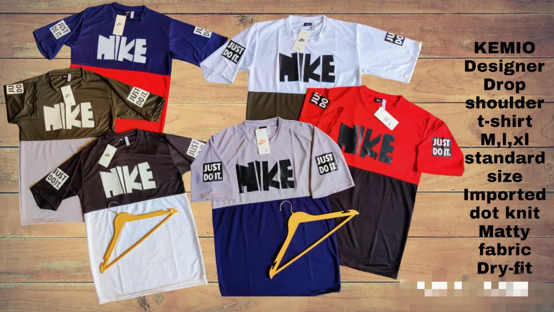 Nike drop shoulder t-shirt sports  uploaded by Kiran sehgal hosiery on 5/15/2023