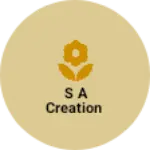 Business logo of S A creation