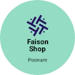 Business logo of Faison shop
