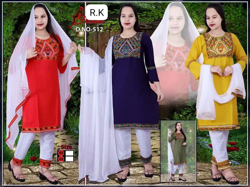 RK FASHION Women's Kurtis,kurta set,fancy kurti set, jaipuria kurti,Palazzo set,kurti pant set uploaded by RK Fashion  on 5/28/2024