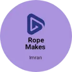 Business logo of Rope makes