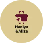 Business logo of Haniya &Aliza