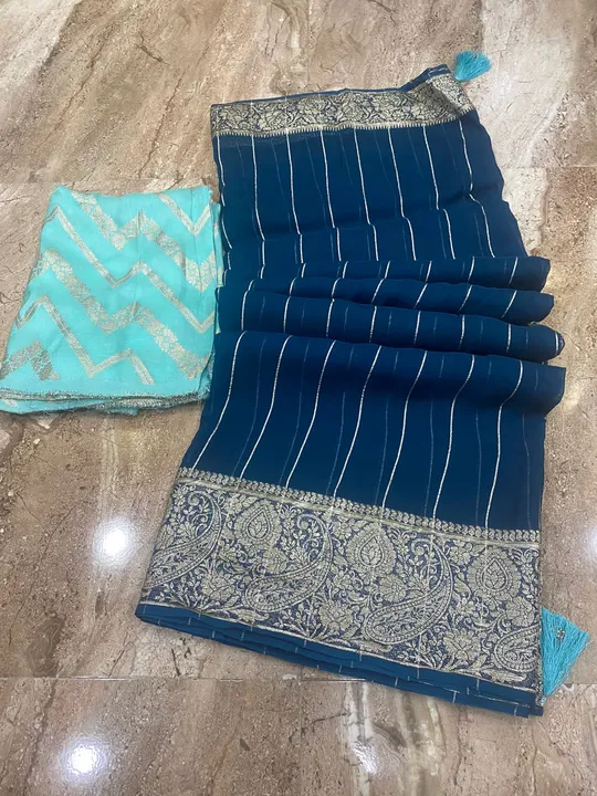 🦋new lounching 🦋

Beautiful party wear saree 

🌿original product 🌿



👌best quality fabric 👌

 uploaded by Gotapatti manufacturer on 5/15/2023