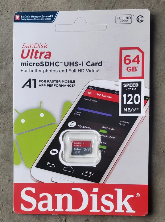 SanDisk ultra 64 Gb micro SDXC  uploaded by P3 STORS on 5/16/2023