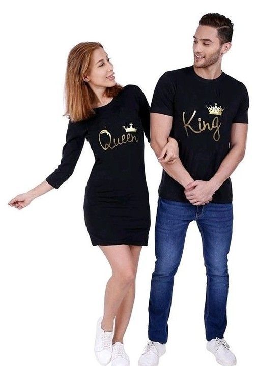 Ridwan fancy couple t-shirt uploaded by ridwan collection on 3/10/2021