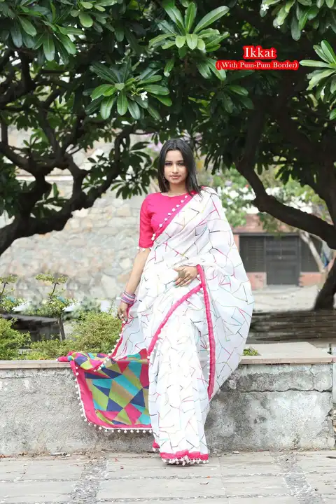 Mul mul cotton saree  uploaded by SAURYA EXPORT on 5/16/2023