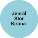 Business logo of Jenral stor kirana
