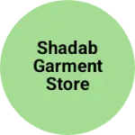 Business logo of Shadab garment store