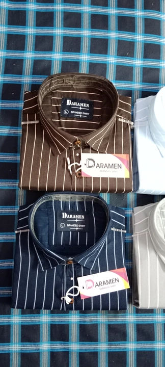 Cottan shirt हाफ बाजू  uploaded by DARAMEN Shirts             शर्ट मेनुफक्चरिंग  on 5/16/2023