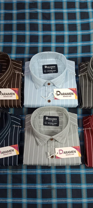 Cottan shirt हाफ बाजू  uploaded by DARAMEN Shirts             शर्ट मेनुफक्चरिंग  on 5/16/2023