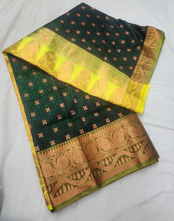Kanchipuram silk saree  uploaded by ANAB CREATION on 5/16/2023