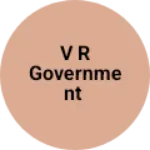 Business logo of V R government