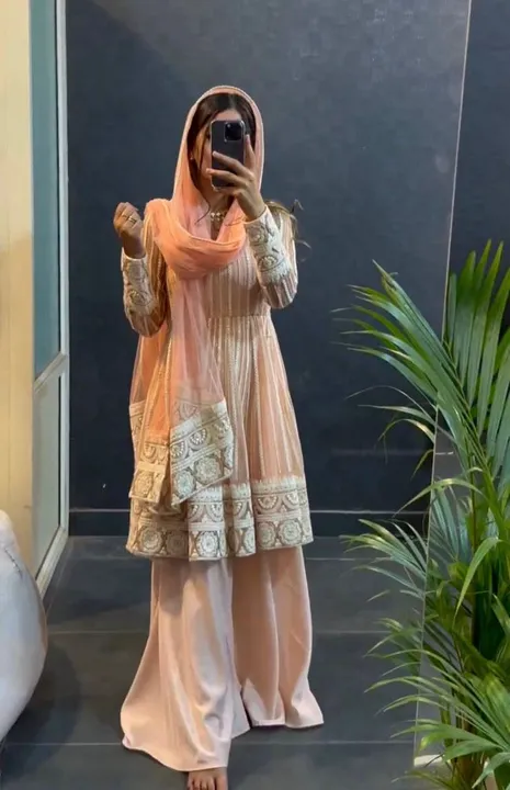 Top with Sharara FD&7905 uploaded by Fatema Fashion on 5/16/2023
