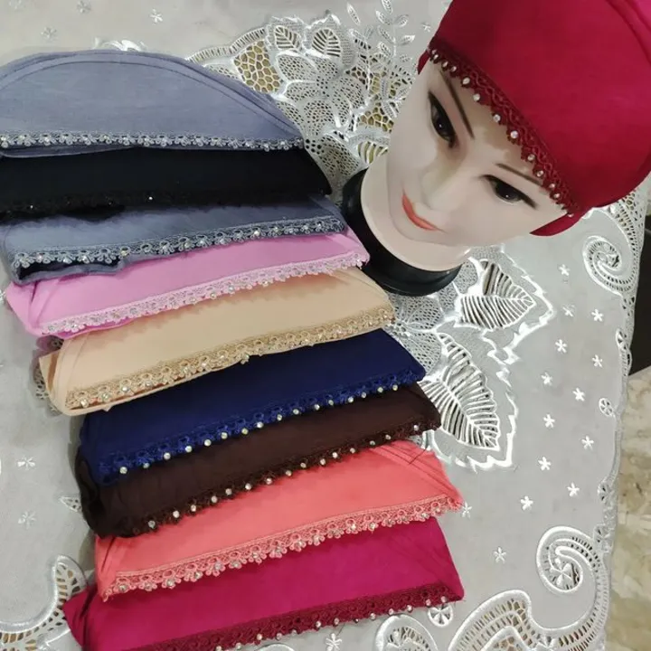 hijab cap uploaded by zainab collection on 5/16/2023