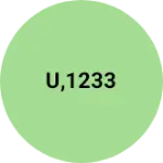 Business logo of U,1233
