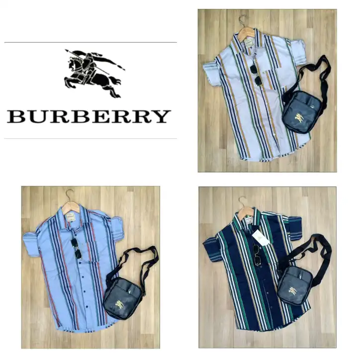 ♥️♥️♥️♥️

*Burberry*

*Lining Shirts*

3 colors🎨

*fabric Cotton*

*_Full sleeves_*

*Size M,L,XL*
 uploaded by business on 5/16/2023